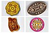 Pendants Lasered Wood Carving